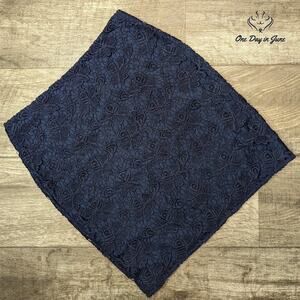 Banana Republic Crochet Layered Mini Skirt Size 2